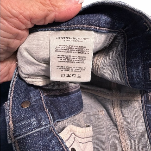 Citizens of Humanity Fleetwood Crop High Rise Flare Sz 28 - Picture 10 of 14